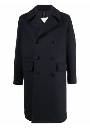 Mackintosh REDFORD double-breasted coat - Blue