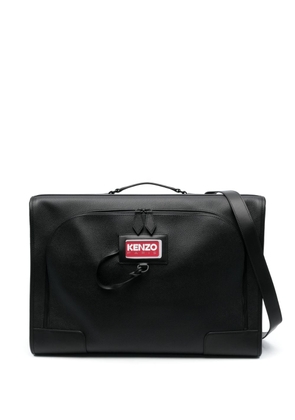 Kenzo Discover leather suitcase - Black