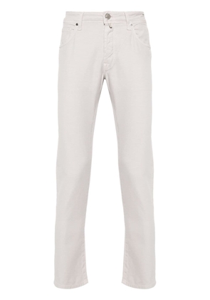 Incotex mid-rise slim-fit jeans - Grey