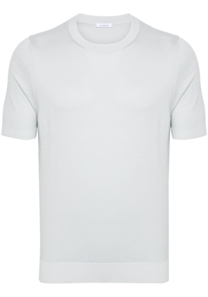 Malo short-sleeved cotton jumper - Grey