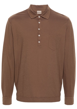 Massimo Alba Ischia 2 cotton polo shirt - Brown