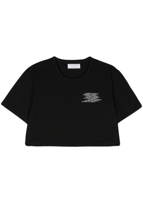 Société Anonyme Bas Binary cotton T-shirt - Black
