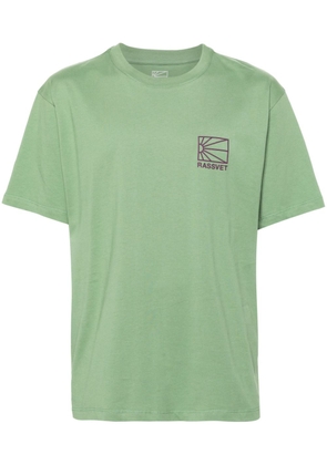 RASSVET logo-appliqué cotton T-shirt - Green