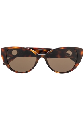 Linda Farrow Saranden cat-eye sunglasses - Brown
