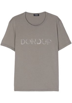 DONDUP logo-print cotton T-shirt - Grey