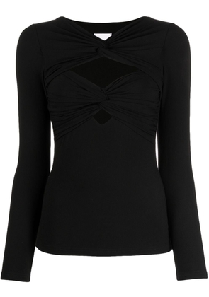 Acler Redland cut-out top - Black
