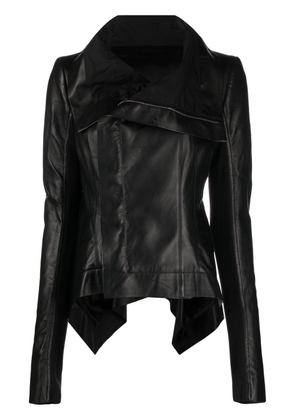 Rick Owens Naska leather biker jacket - Black