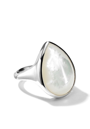 IPPOLITA pearl-pendant ring - Silver
