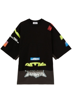 AMBUSH layered graphic-print T-shirt - Black