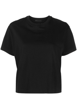 Atm Anthony Thomas Melillo cropped cotton T-shirt - Black