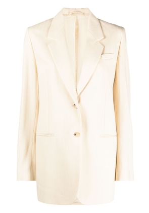 TOTEME tailored single-breasted blazer - Neutrals