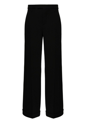 Brunello Cucinelli straight-leg tailored trousers - Black