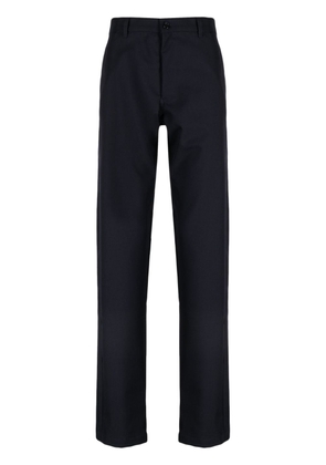 Comme Des Garçons Shirt straight-leg wool tailored trousers - Blue