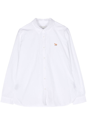 Maison Kitsuné Baby Fox cotton shirt - White