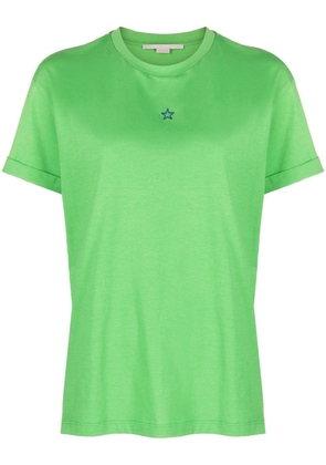 Stella McCartney star-embroidered T-shirt - Green