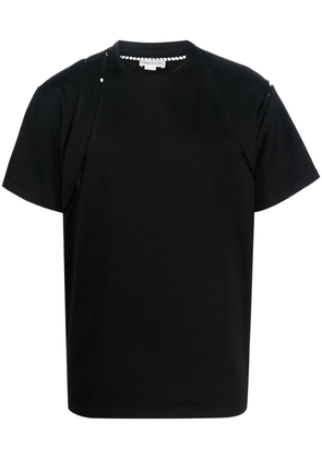 Alexander McQueen cut-out detail T-shirt - Black