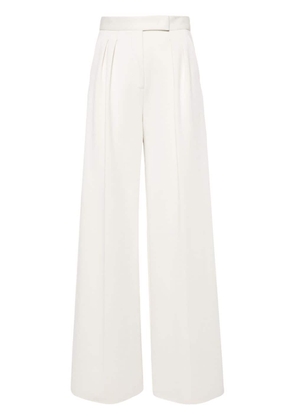 Max Mara Zinnia high-waist flared trousers - White