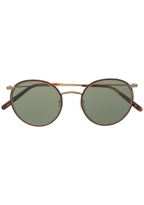Oliver Peoples Casson round-frame sunglasses - Brown