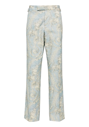 Vivienne Westwood Sang Toile De Jouy-print trousers - Blue