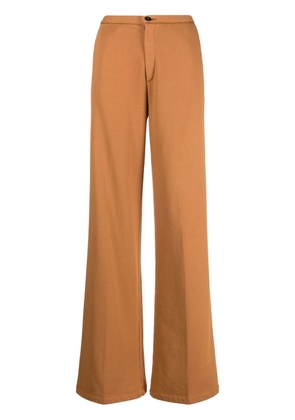 Forte Forte high-rise wide-leg trousers - Brown