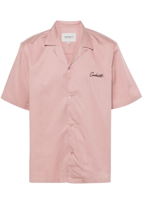 Carhartt WIP Delray twill shirt - Pink