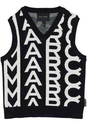 Marc Jacobs The Monogram knit vest - Black