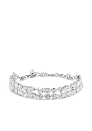 Swarovski Mesmera crystal-embellished bracelet - Silver