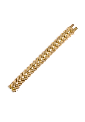 Pragnell Vintage Retro French Flame link bracelet - Gold