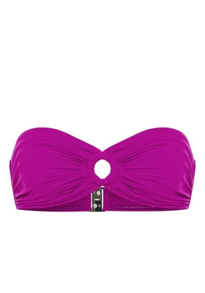 ISABEL MARANT Prades ring-bound bikini top - Purple