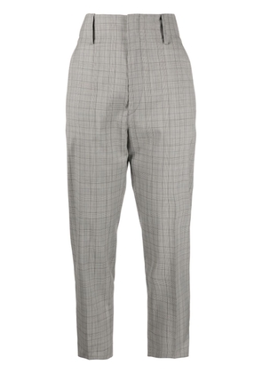 ISABEL MARANT Naolia virgn-wool trousers - Grey