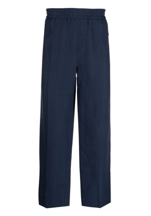 A.P.C. cropped straight-leg trousers - Blue