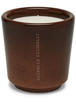 Brunello Cucinelli maxi scented candle - Brown