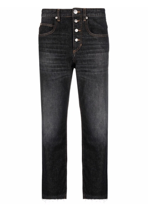 MARANT ÉTOILE Belden cropped jeans - Black
