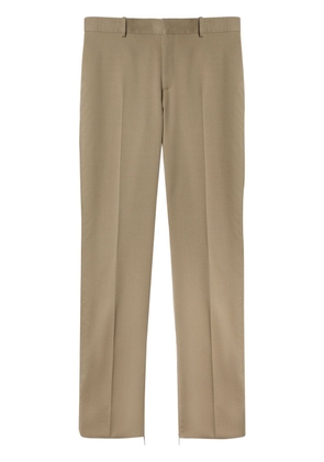 Off-White straigth-leg wool tailored trousers - Neutrals