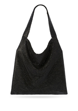 Rabanne Pixel mesh tote bag - Black