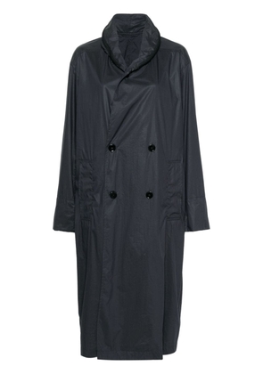 LEMAIRE double-breasted raincoat - Blue