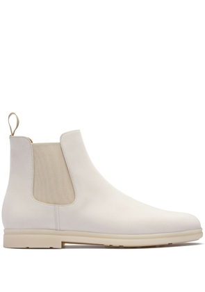 Church's Longfield Nubuck-leather Chelsea boots - White