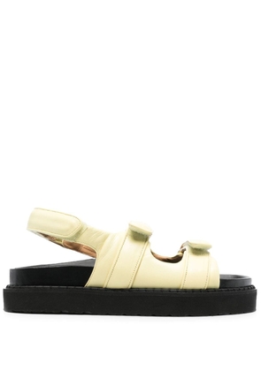 ISABEL MARANT Madee touch-strap sandals - Yellow