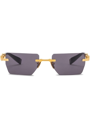 Balmain Eyewear Pierre rimless sunglasses - Gold