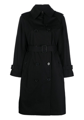 Mackintosh Muirkirk belted trench coat - Black