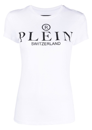 Philipp Plein logo-print t-shirt - White