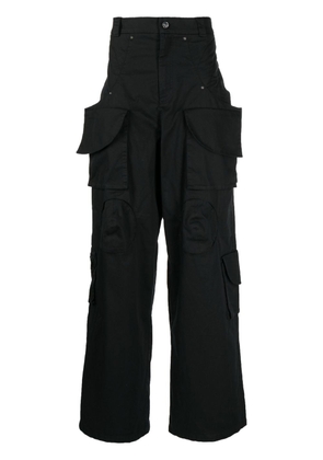 Natasha Zinko cargo-pocket detail trousers - Black