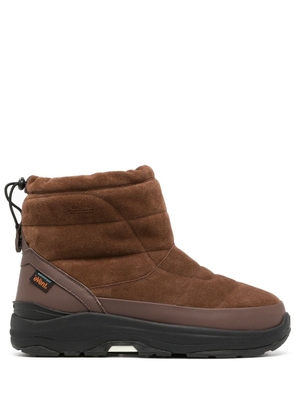 Suicoke Bower suede snow boots - Brown