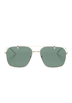 Emporio Armani square-frame sunglasses - Gold