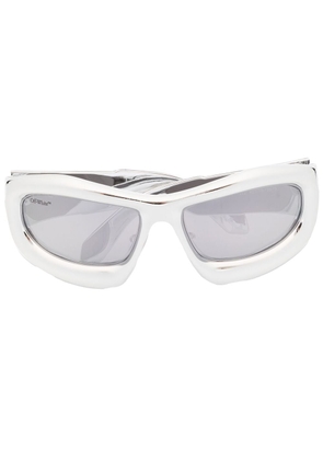 Off-White Katoka square-frame sunglasses - Silver