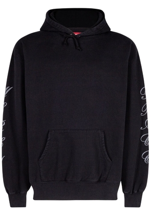 Supreme patches spiral hoodie - Black