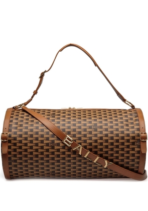 Bally Pennant monogram-pattern duffle bag - Brown