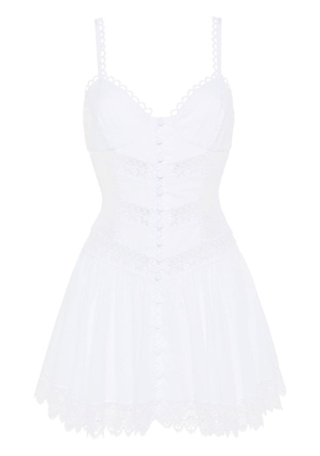 Charo Ruiz Ibiza Terely mini dress - White