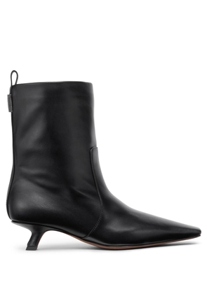 Brunello Cucinelli leather ankle boots - Black