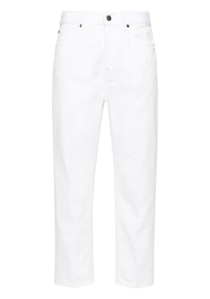 DONDUP Carrie high-rise cropped jeans - White